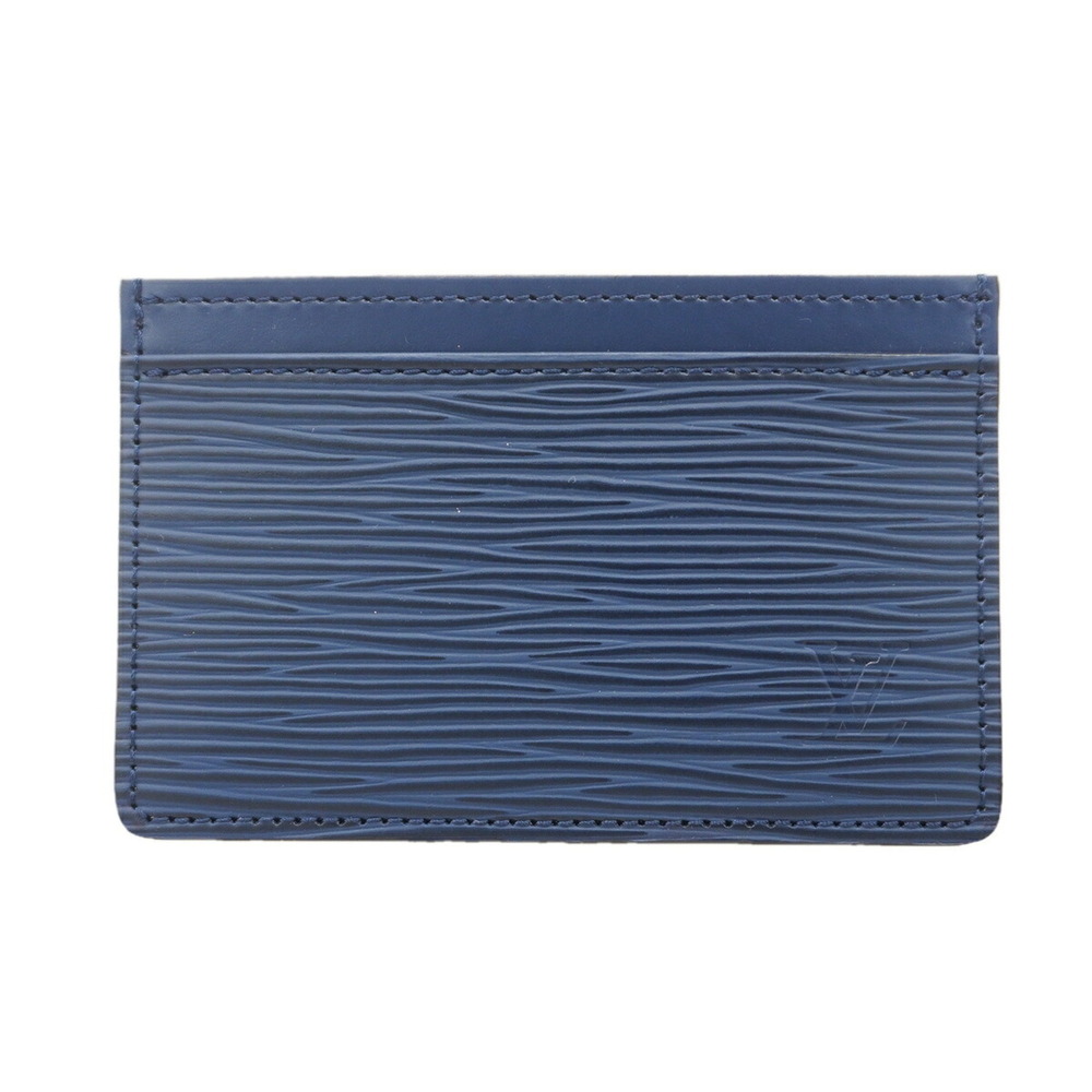 Louis Vuitton Business Card Holder/Card Case, Epi Leather, Portecartes Simple...